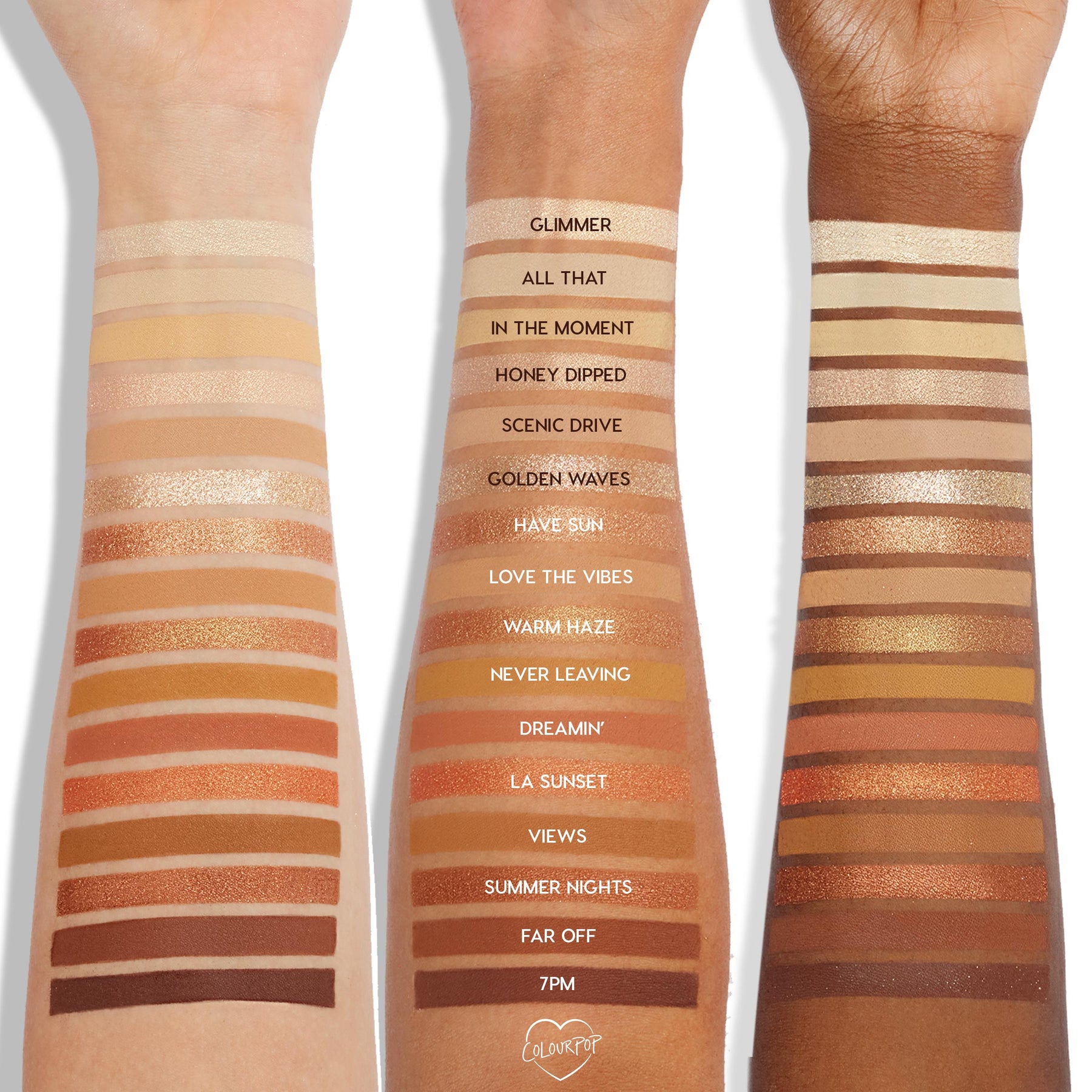 Golden Hour - Silky Confident Eye Lineup