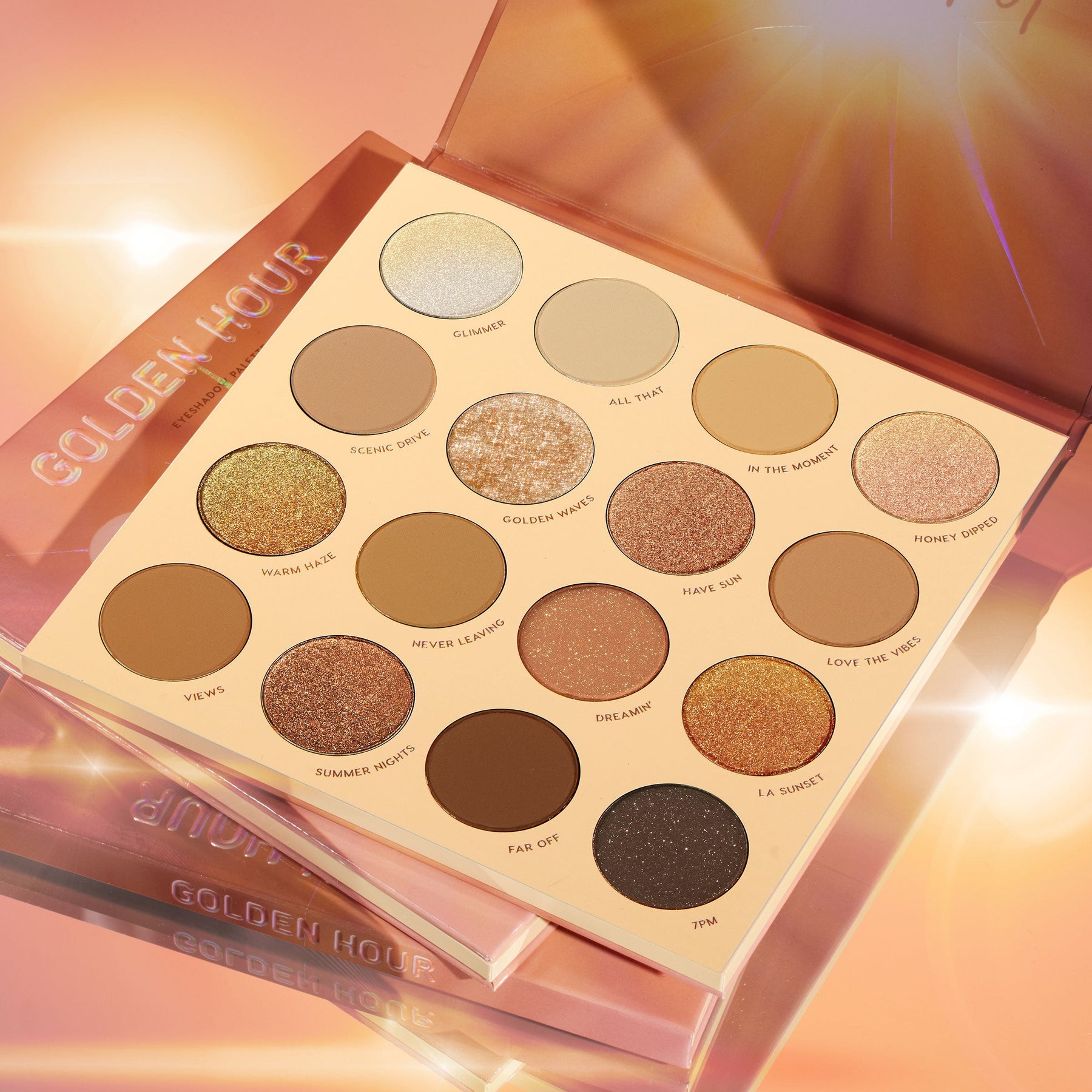 Golden Hour - Silky Confident Eye Lineup
