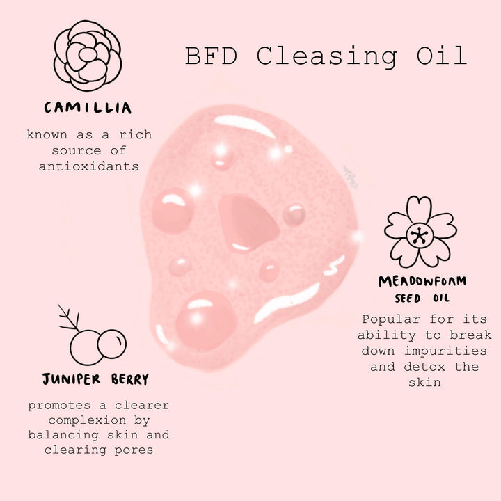 BFD Oil Cleanser - Rich Daily Skin Treatment