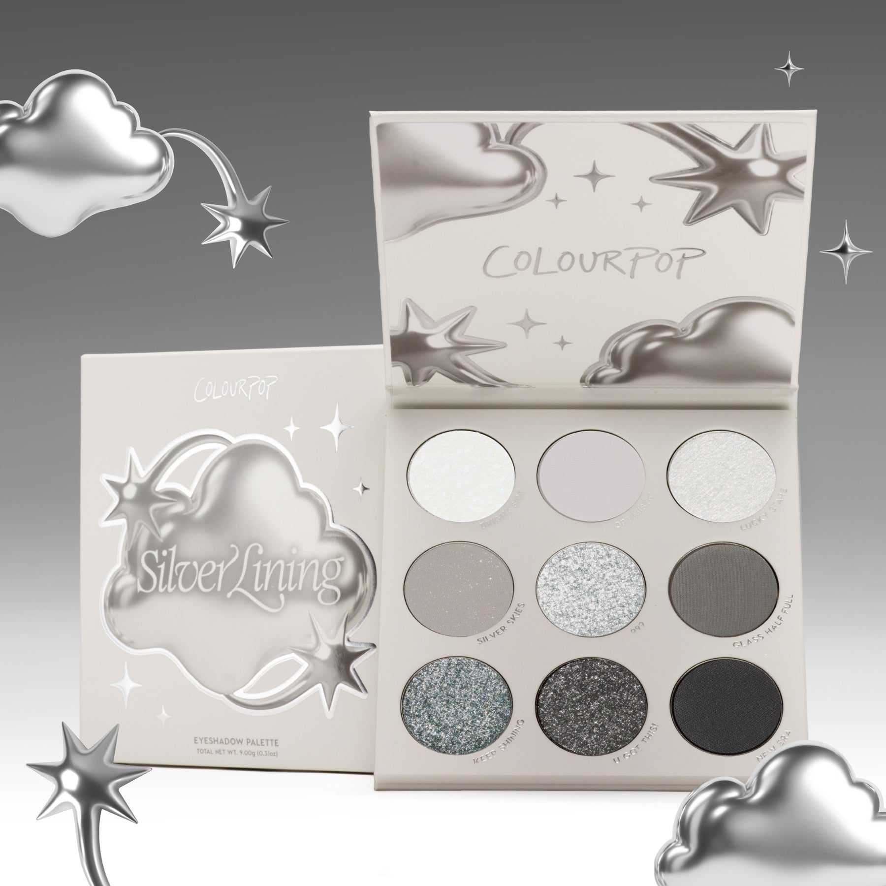 Silver Lining - Balanced Playful Eye Veil