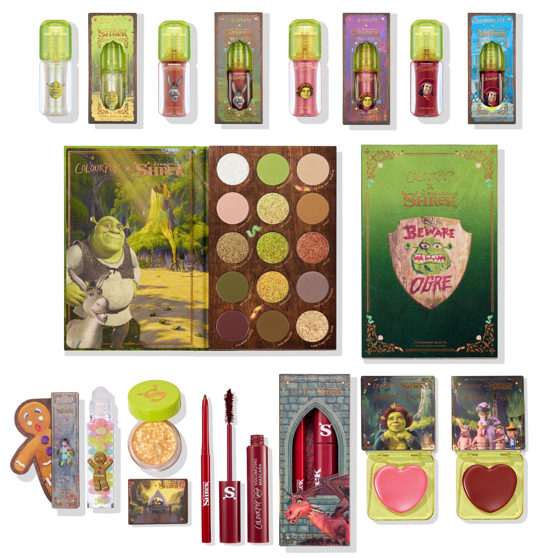 X DreamWorks Shrek - Glowing Beauty-Ready Beauty Assortment