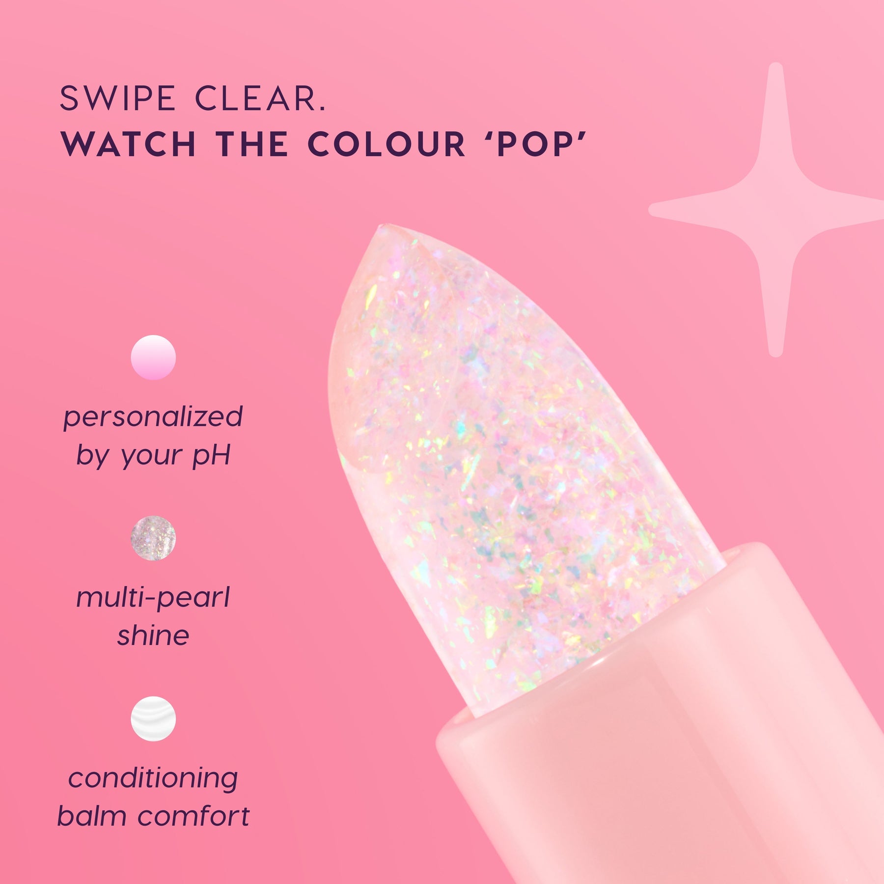 Clearly Cute - Satin Artistic Lip Pick