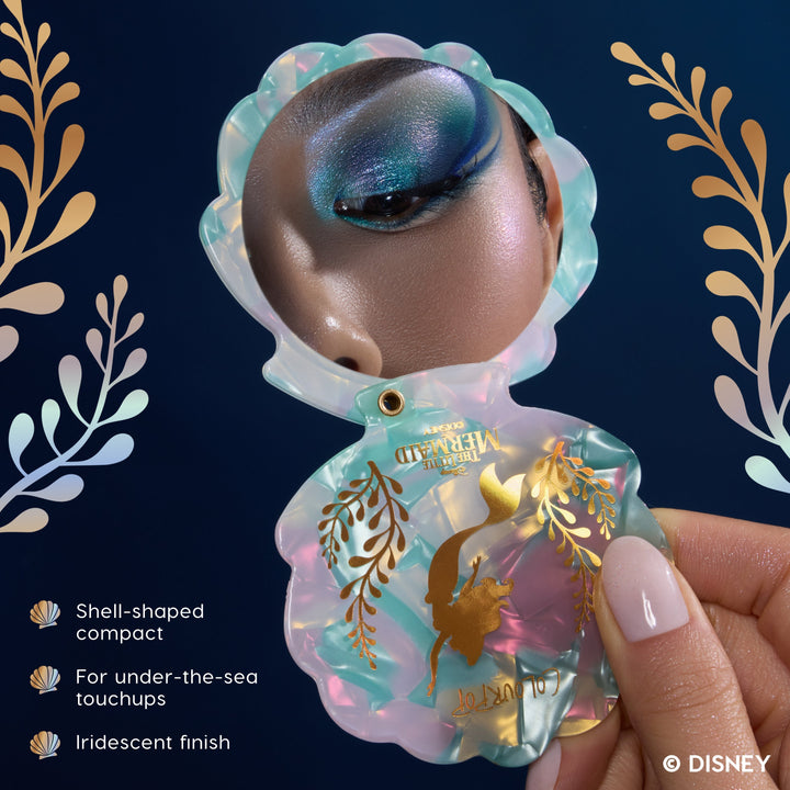 The Little Mermaid Mirror - Detailed Application Artistry Grip