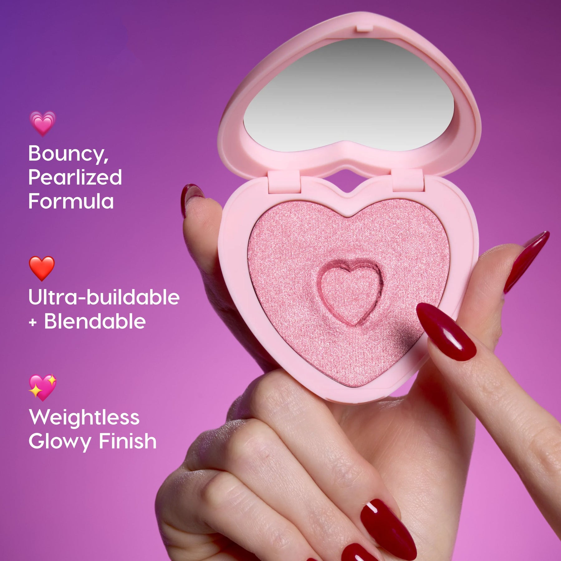 Cuter than Cupid - Prismatic Romantic Cheek Detail