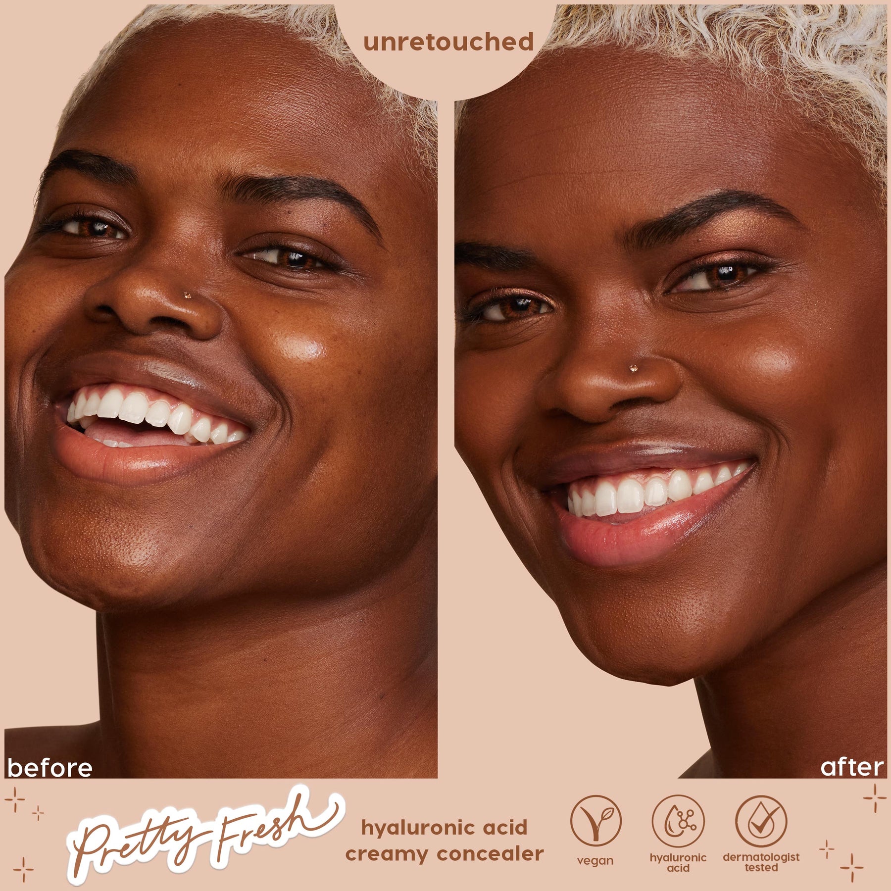 Deep Dark 200 N - Featherlight Runway Complexion Kit