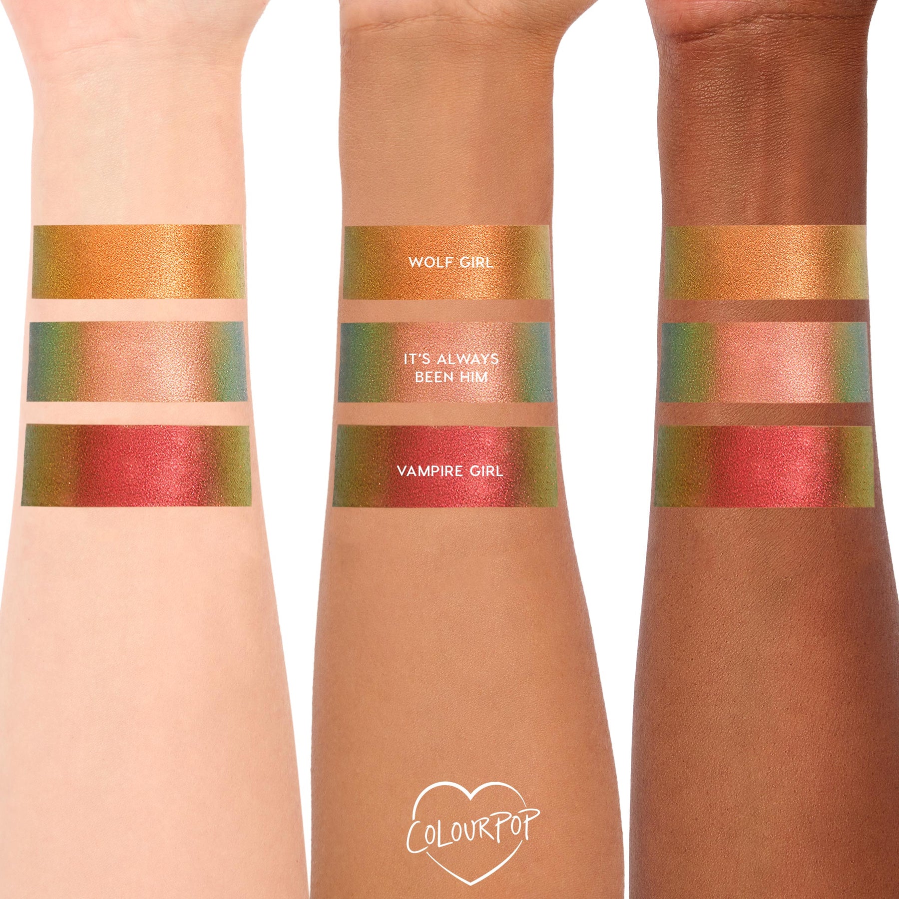 Love Triangle - Artful Expressive Eye Palette