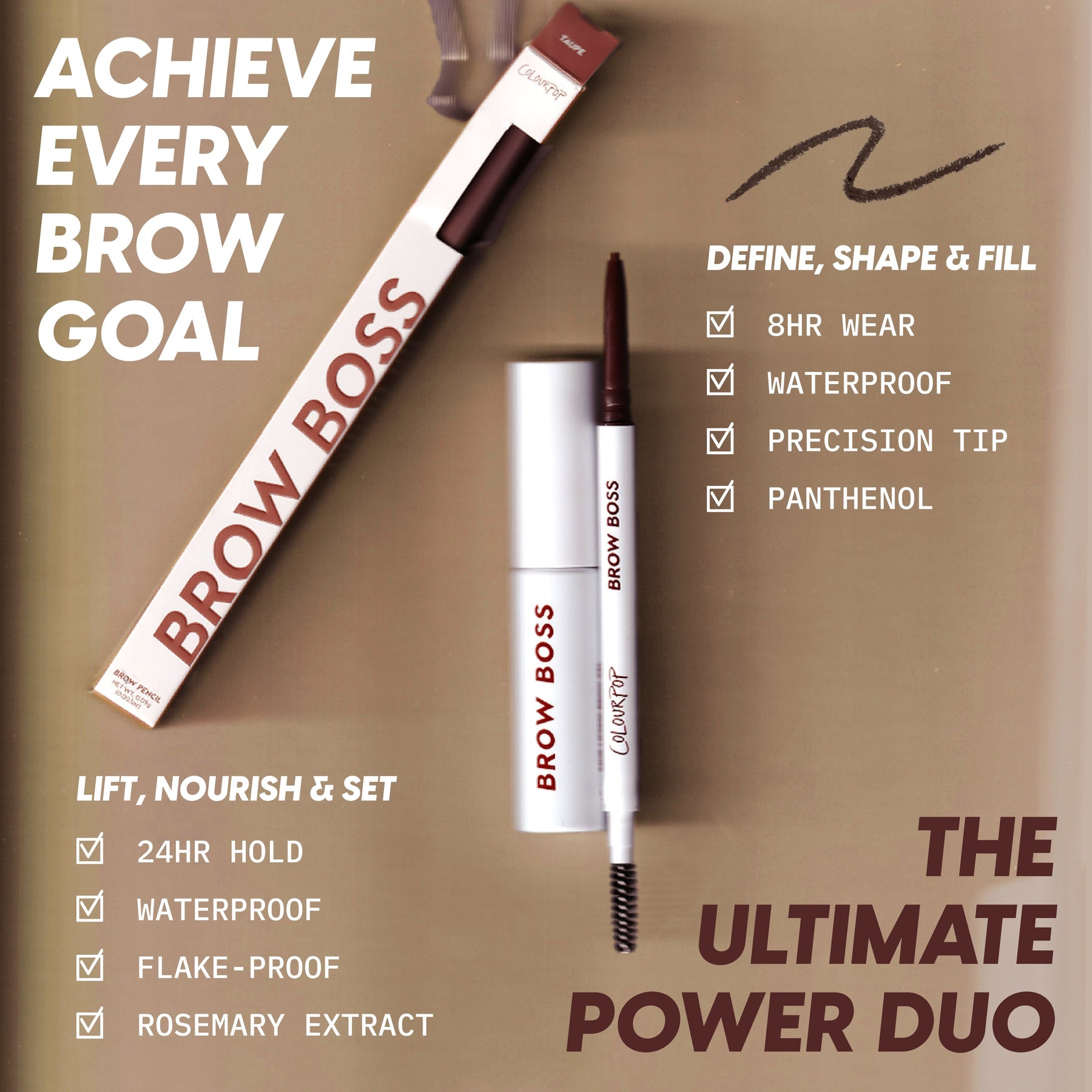 Taupe - Silky Professional Brow Lift