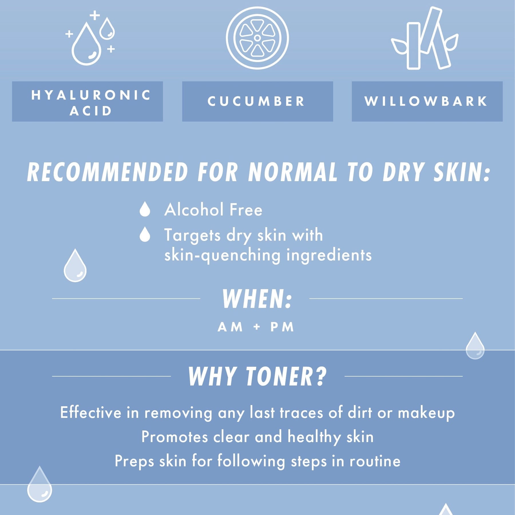 Waterfall Gentle Tonic - Weightless Protective Skin Care