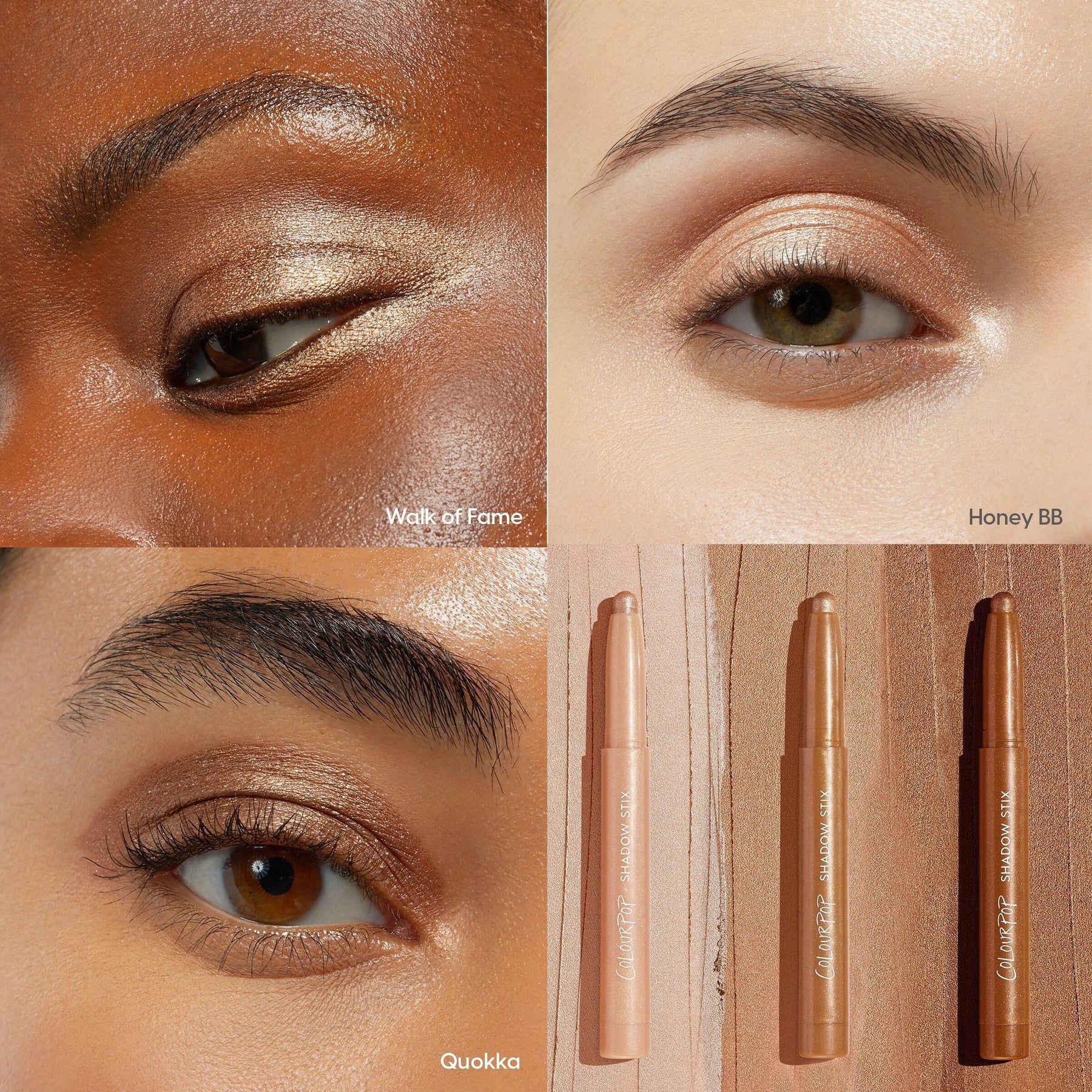 Shimmering Golds - Graceful Coordinated Eye Style